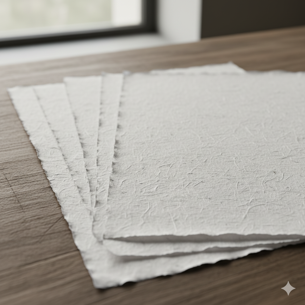 Santa Caterina leggente di Correggio su pregiata carta Amalfi