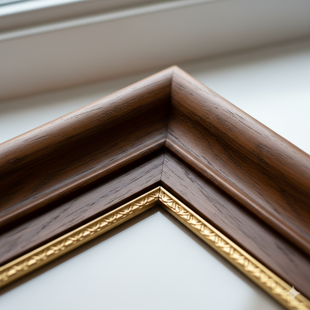 Santa Caterina leggente di Correggio su pregiata carta Amalfi