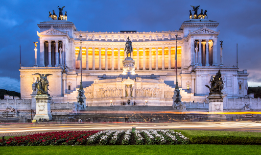 Altar of the Fatherland at dawn, Rome