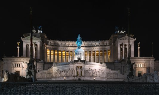 Altar of the Fatherland at night, Rome