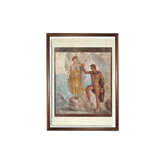Affresco di Perseo e Andromeda. Museo archeologico di Napoli