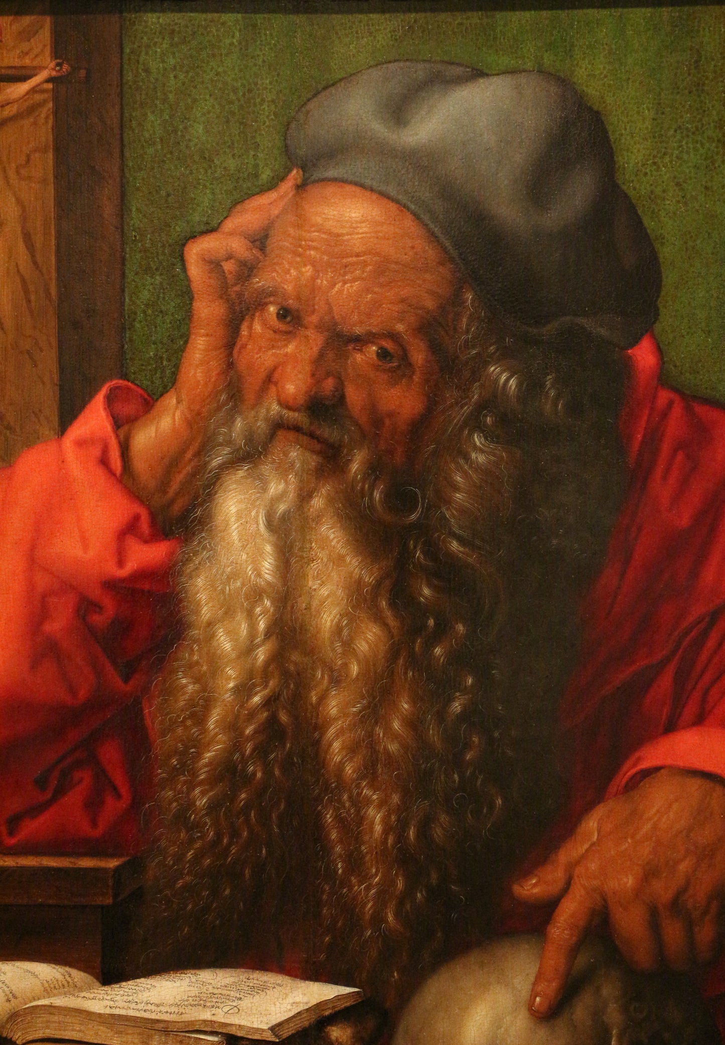 San Girolamo nello studio di Albrecht Dürer su pregiata carta Amalfi