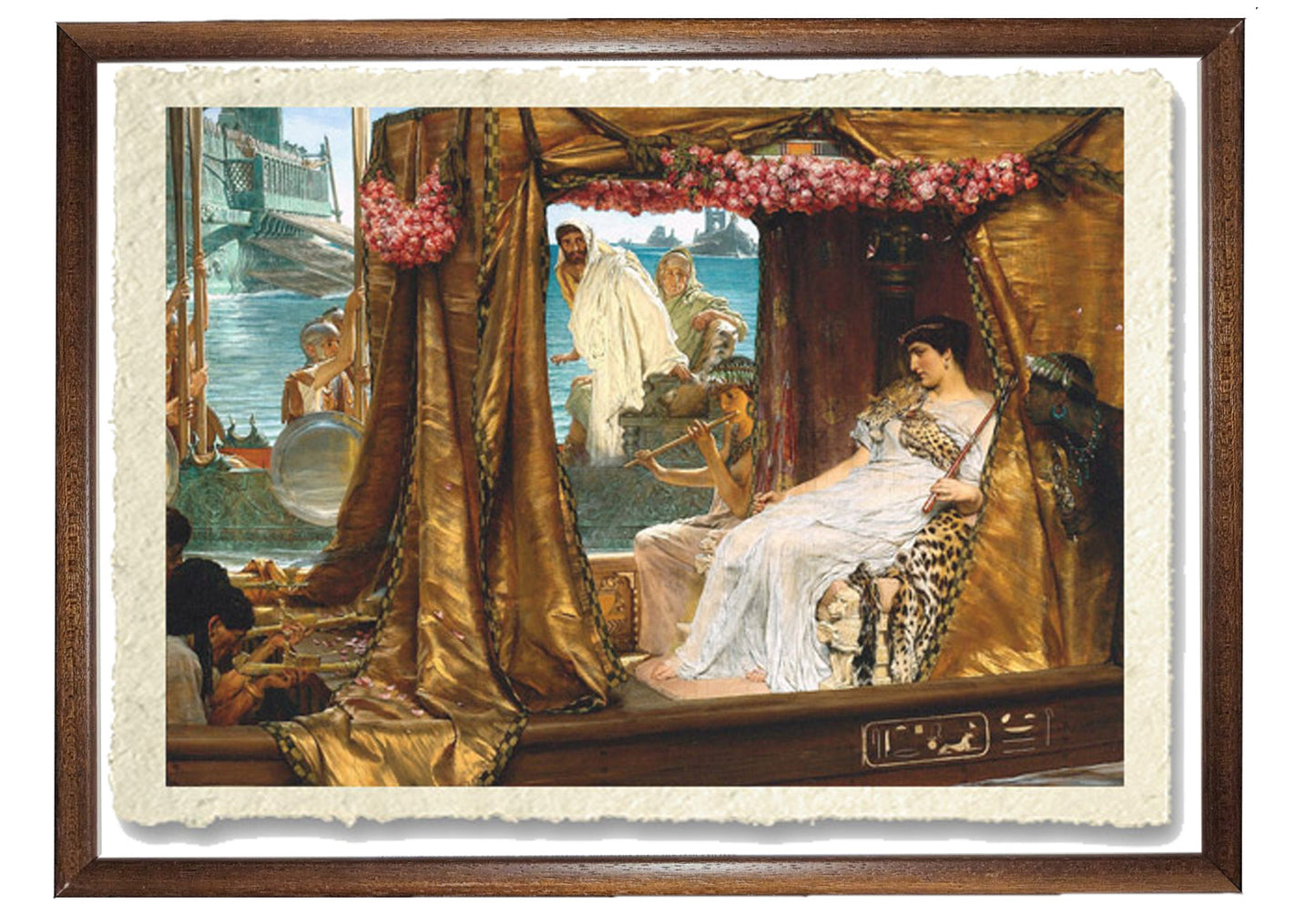 Antonio e Cleopatra di Lawrence Alma-Tadema
