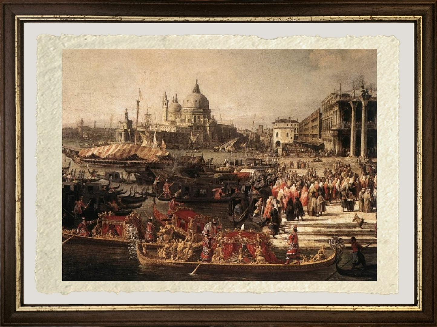 Arrivo dell'ambasciatore francese a Venezia - Giovanni Antonio Canal detto Canaletto