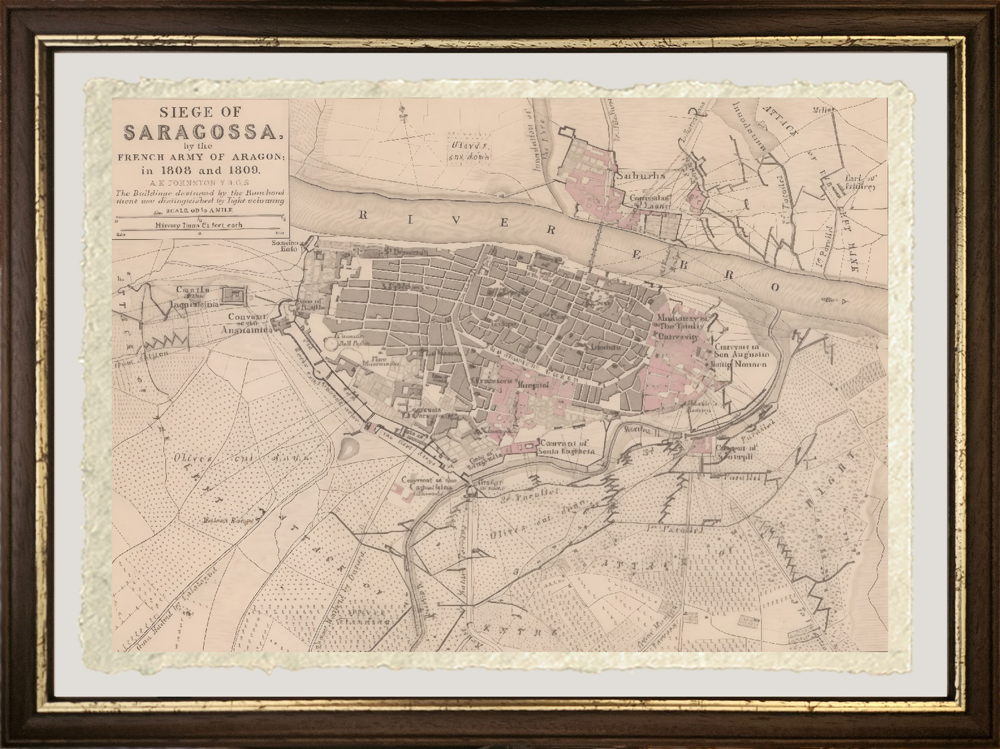 Siege of Saragossa by Archibald Alison