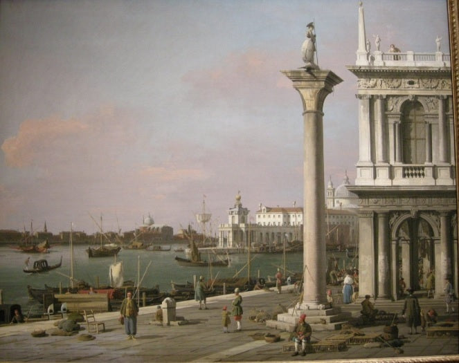 St. Mark's Basin from the Piazzetta - Giovanni Antonio Canal, known as Canaletto