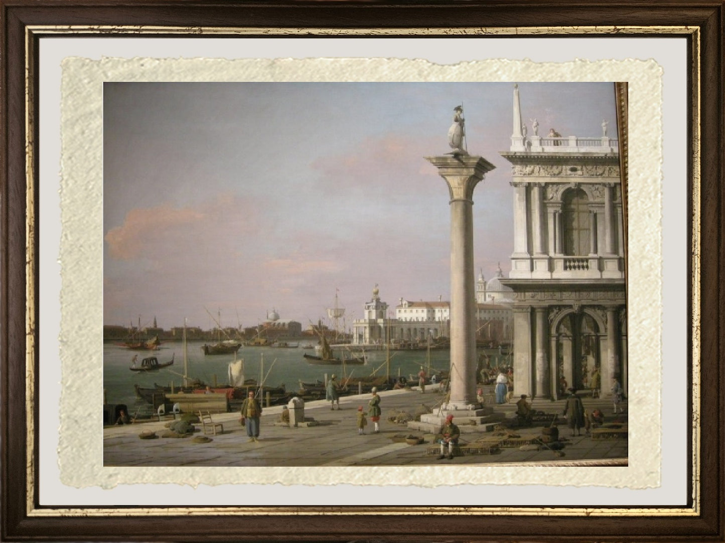 St. Mark's Basin from the Piazzetta - Giovanni Antonio Canal, known as Canaletto