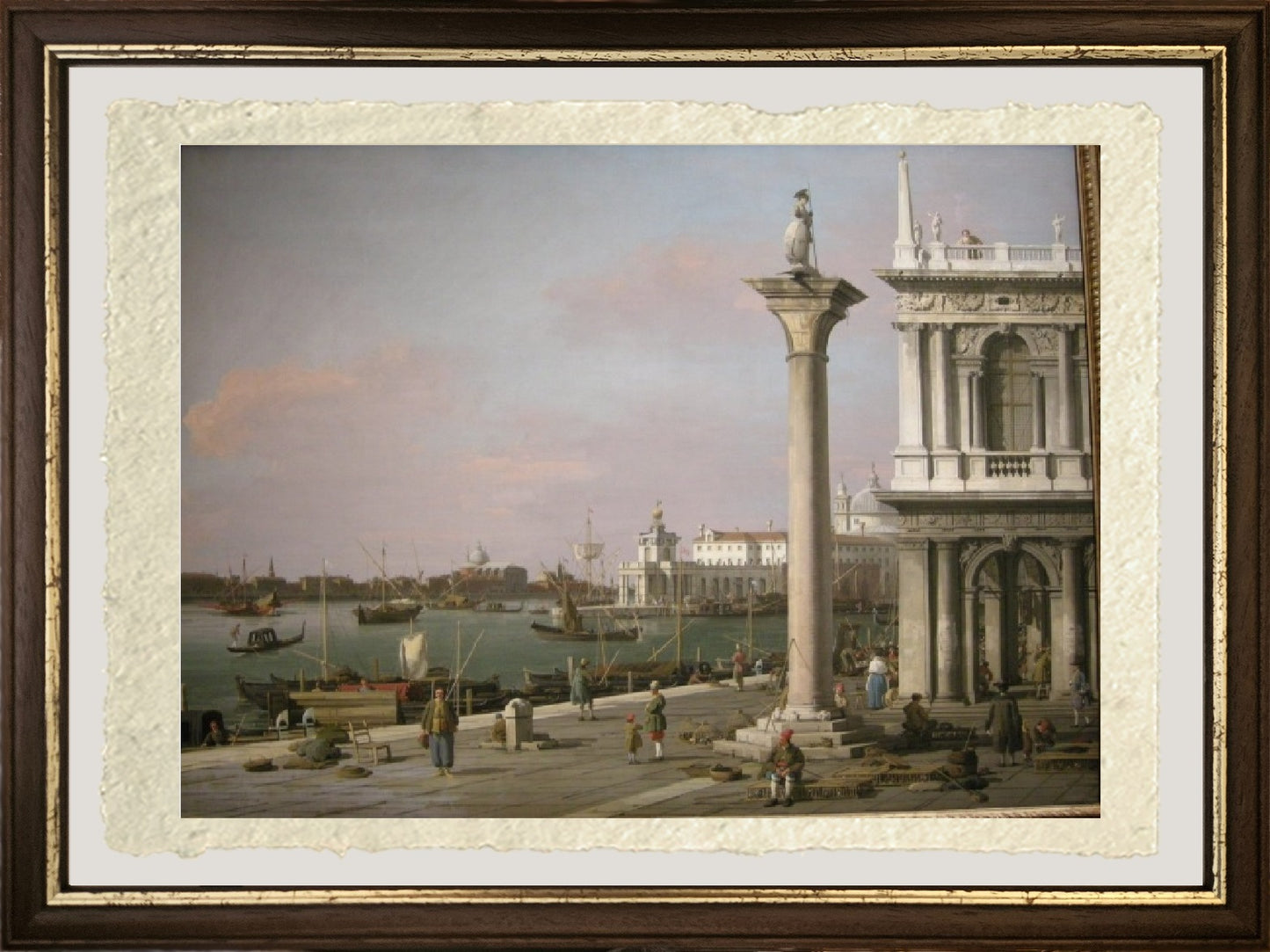 Bacino di San Marco dalla Piazzetta - Giovanni Antonio Canal detto Canaletto