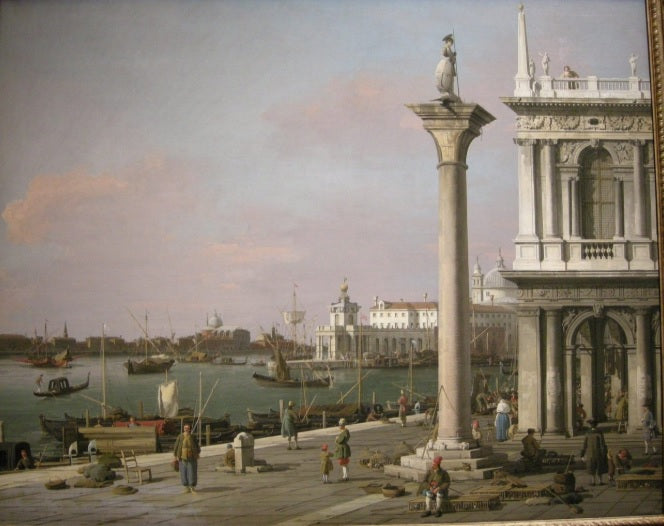 Bacino di San Marco dalla Piazzetta - Giovanni Antonio Canal detto Canaletto