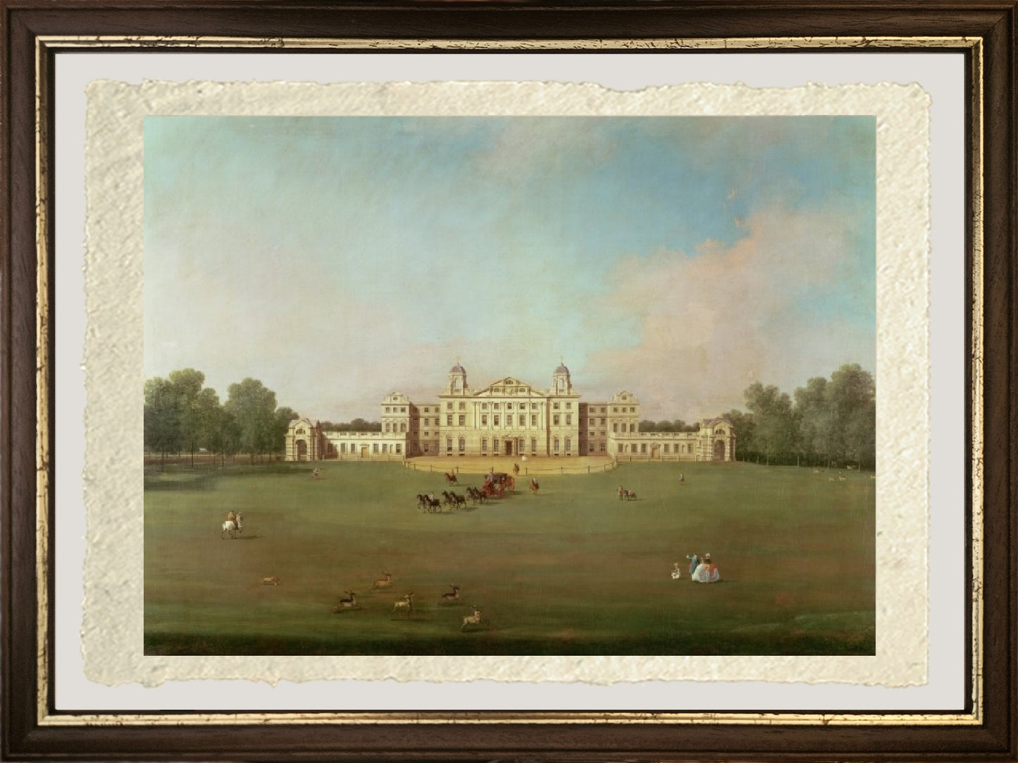 Badminton House, Gloucestershire - Giovanni Antonio Canal detto Canaletto