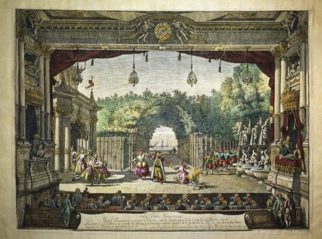 Balletto Le Turc Généreux da Les Indes Galantes - Bernardo Bellotto