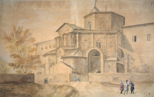 Basilica of San Vitale, Ravenna - Gaspare Vanvitelli - Gaspar van Wittel