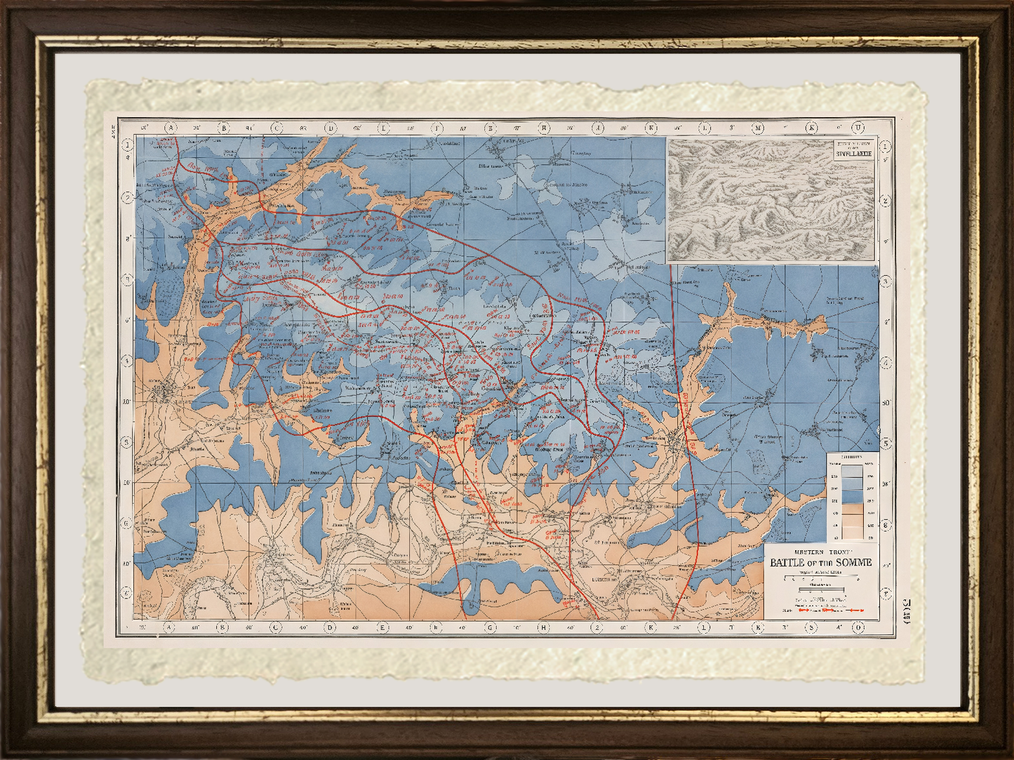 Battle of the Somme by Harmsworth