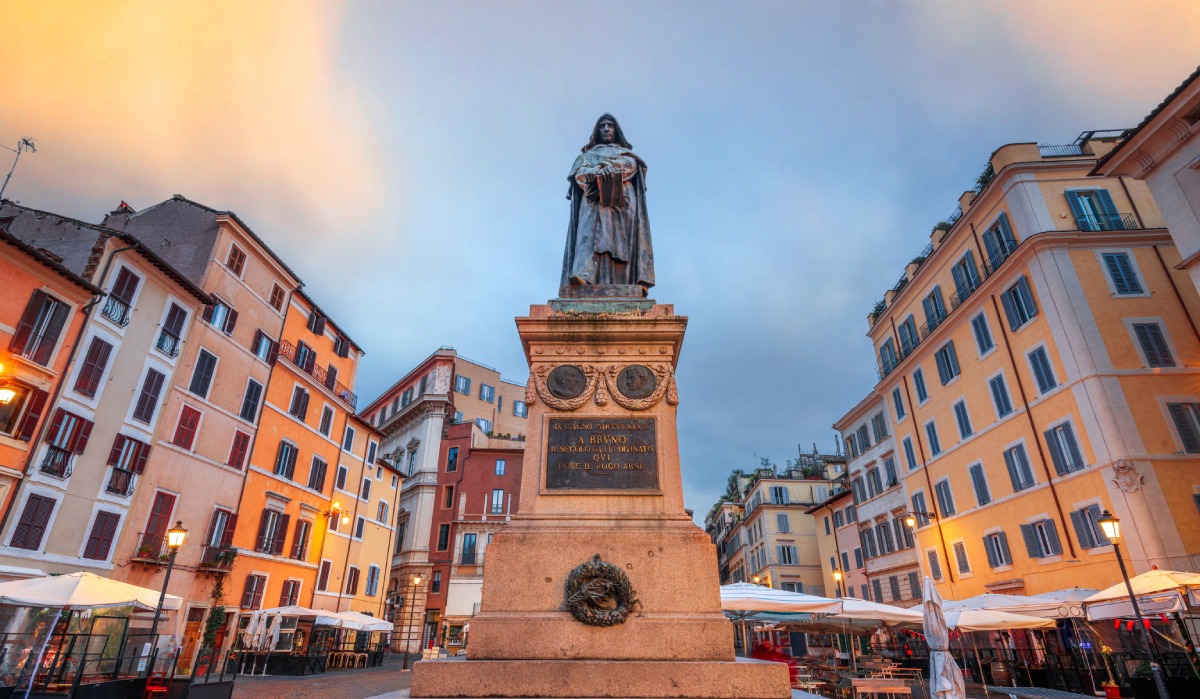 Campo de' Fiori at dawn, Rome