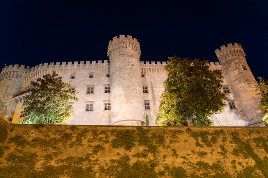 Orsini Odescalchi Castle at night, Rome