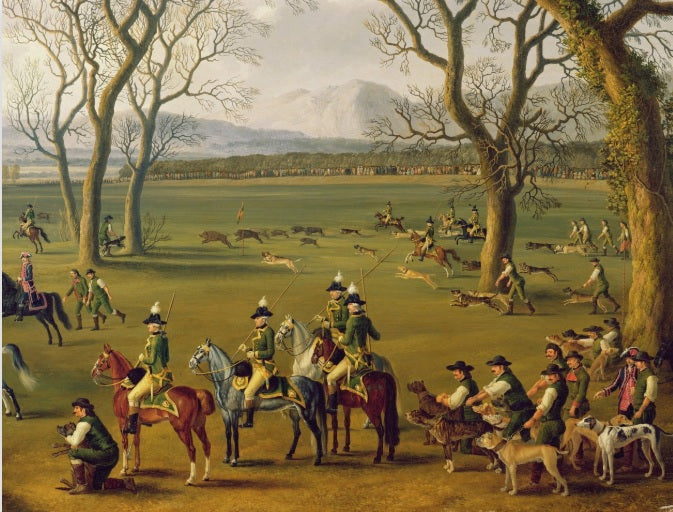 Caccia al cinghiale - Jakob Philipp Hackert