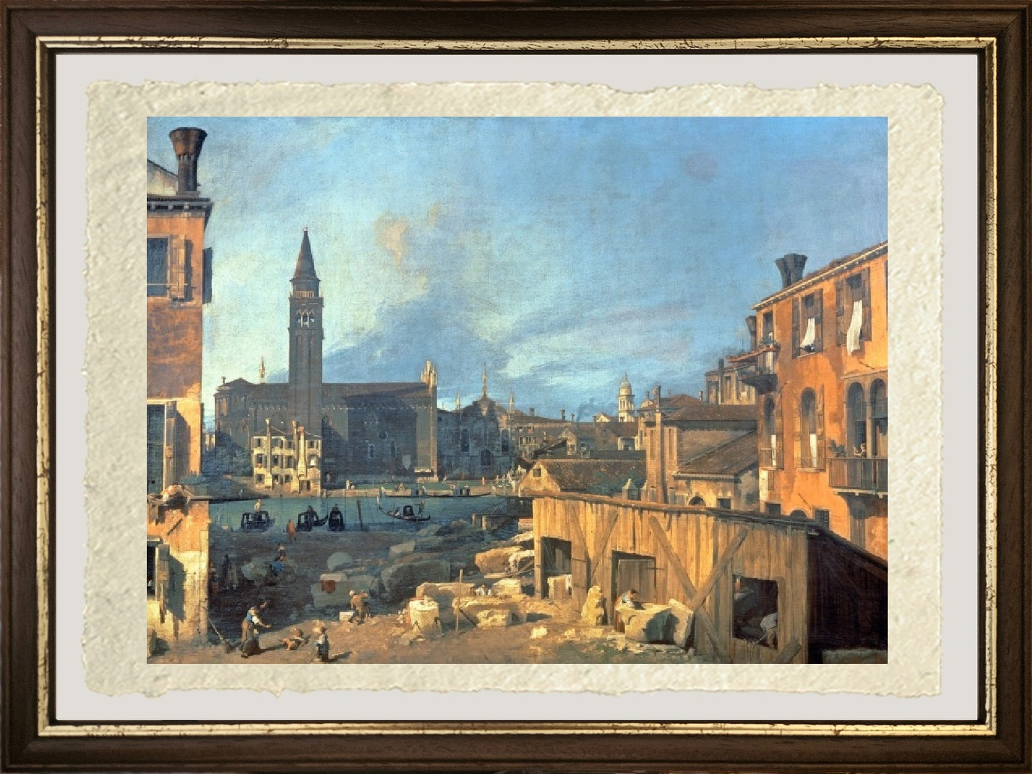 Campo San Vidal e Santa Maria della Carità - Giovanni Antonio Canal detto Canaletto