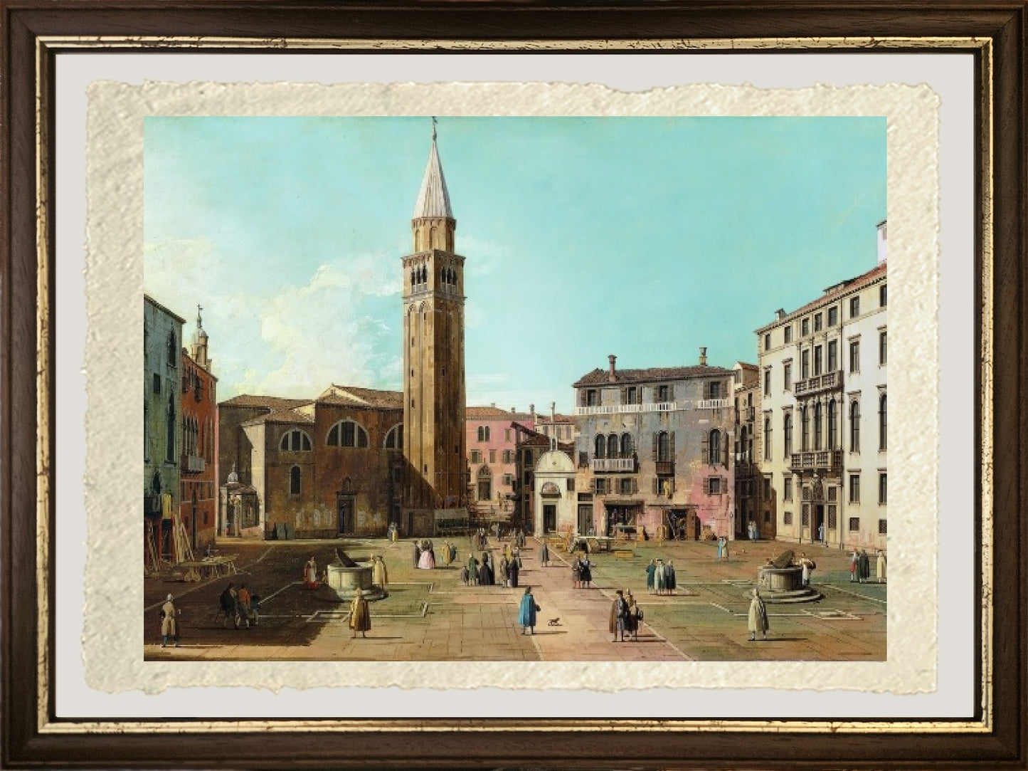 View of Rome with St. Peter's and Castel Sant' Angelo in the Distance, 1685 - Gaspare Vanvitelli - Gaspar van Wittel