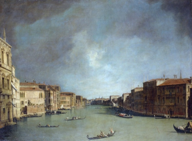 Grand Canal - Giovanni Antonio Canal, known as Canaletto