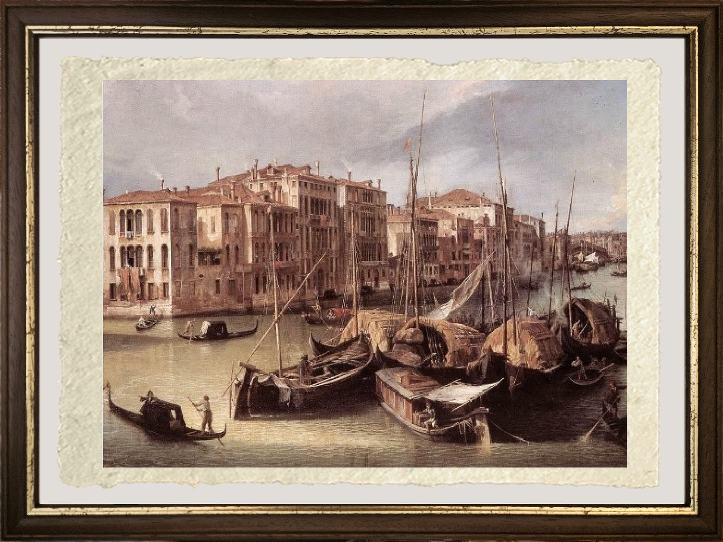 Grand Canal - Giovanni Antonio Canal known as Canaletto