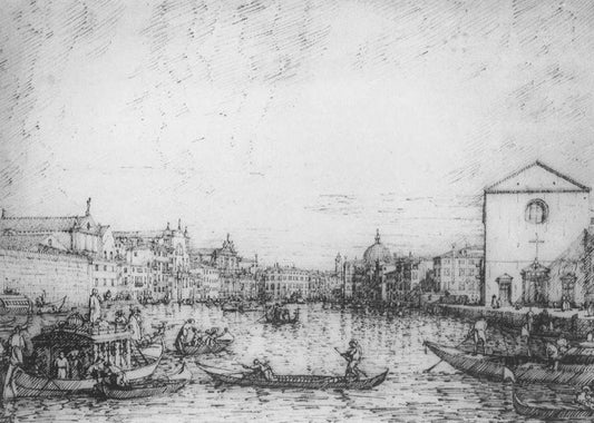 Canal Grande - Giovanni Antonio Canal detto Canaletto