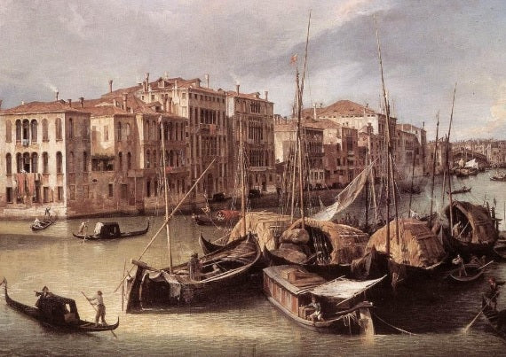 Grand Canal - Giovanni Antonio Canal known as Canaletto