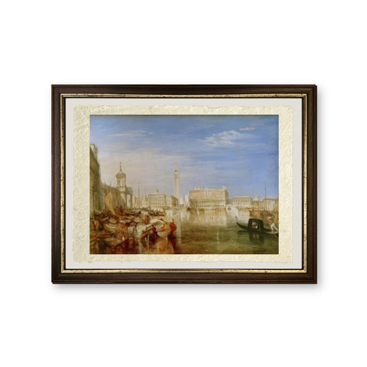 Canal, Giovanni Antonio, detto Canaletto - riproduzione incorniciata su carta di Amalfi
