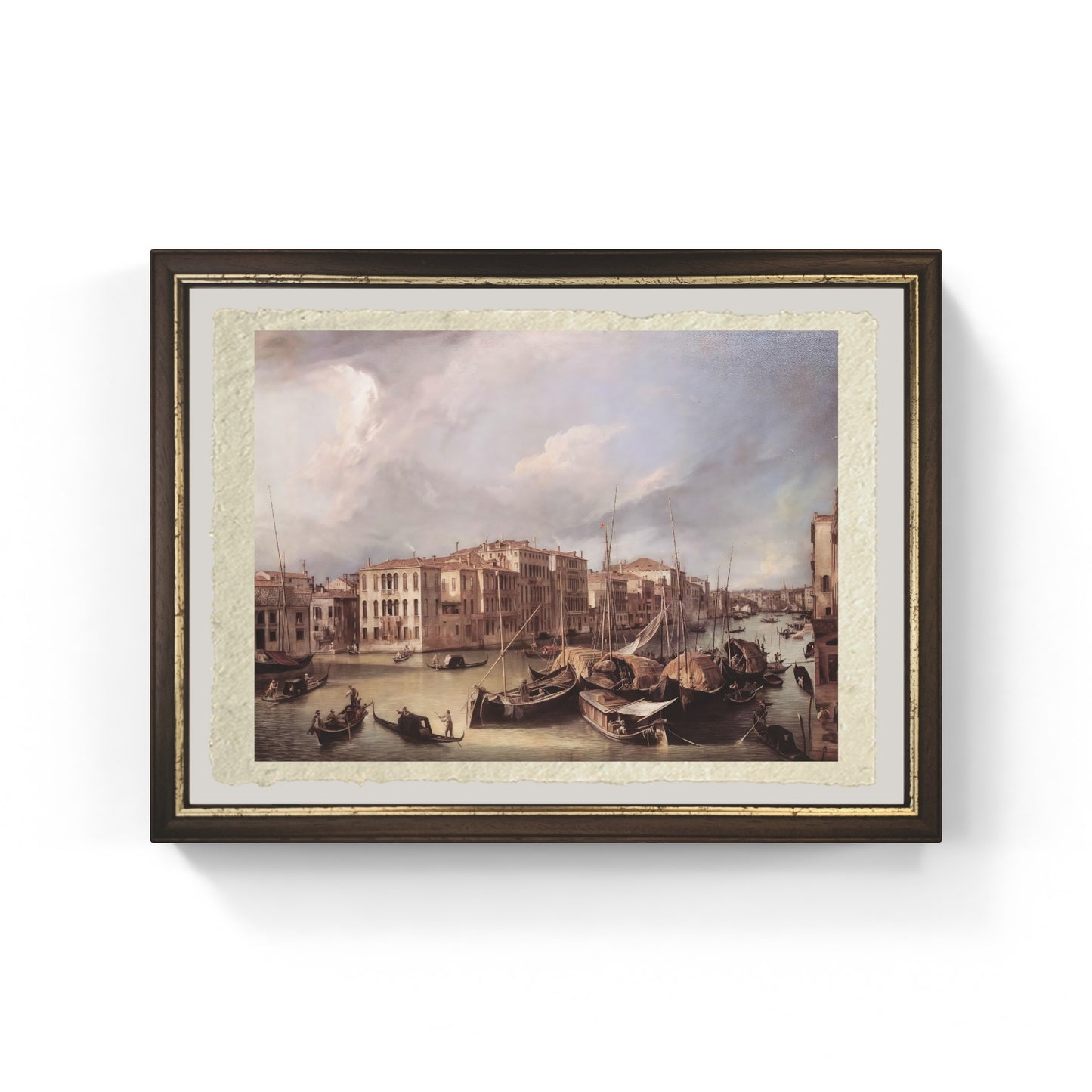 Canal Grande di Giovanni Antonio Canal detto Canaletto su carta Amalfi