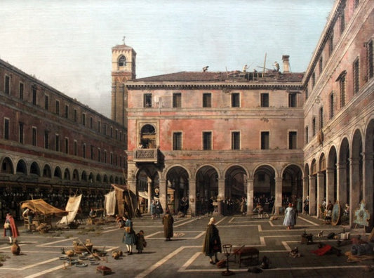 View of Rome with St. Peter's and Castel Sant' Angelo in the Distance, 1685 - Gaspare Vanvitelli - Gaspar van Wittel