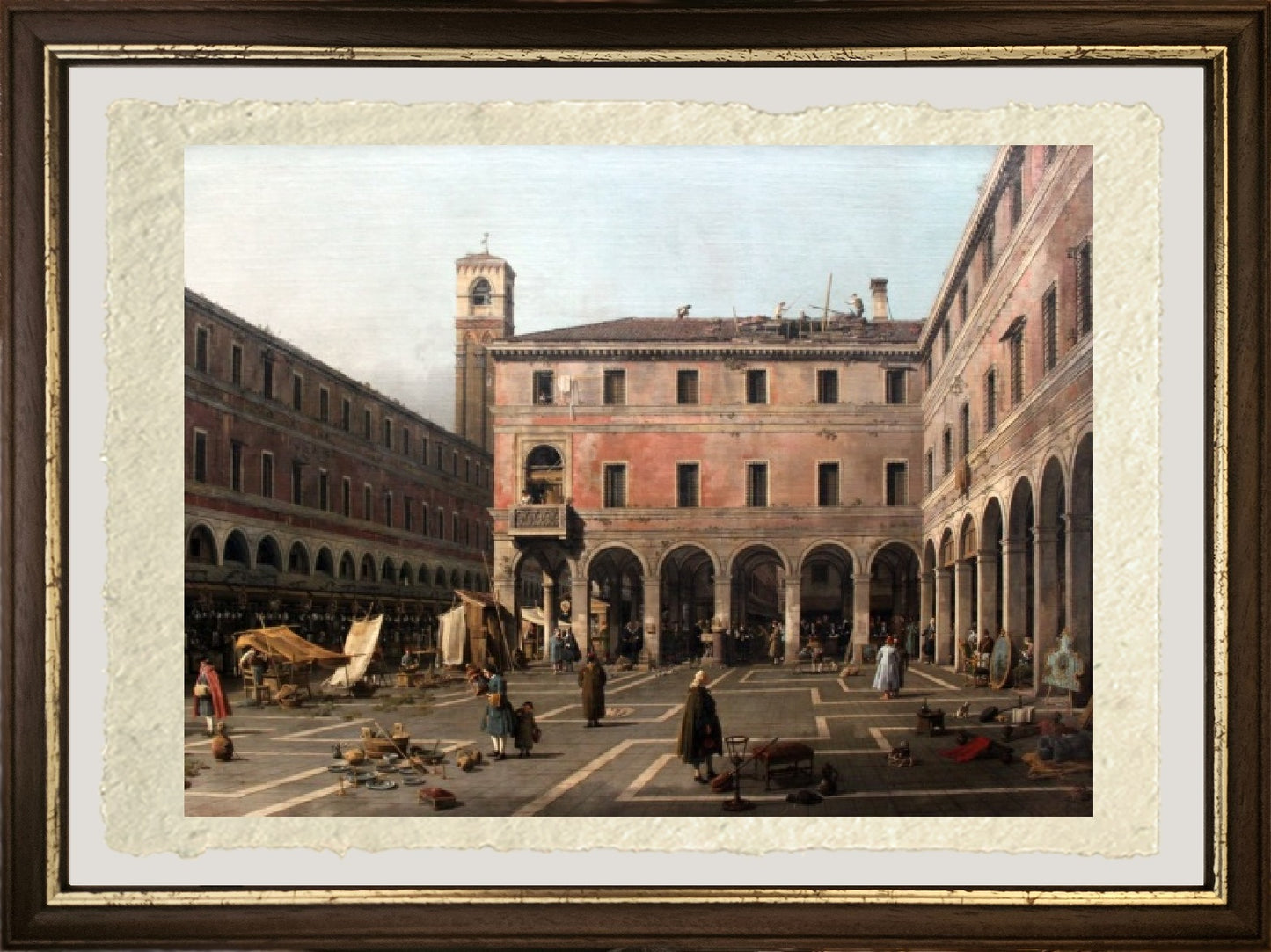 View of Rome with St. Peter's and Castel Sant' Angelo in the Distance, 1685 - Gaspare Vanvitelli - Gaspar van Wittel