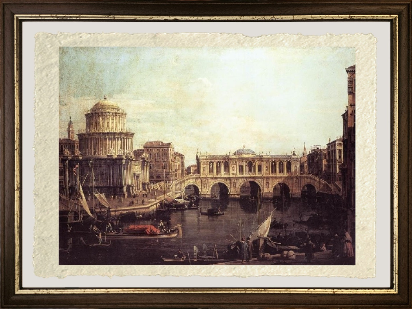 Capriccio - Giovanni Antonio Canal known as Canaletto