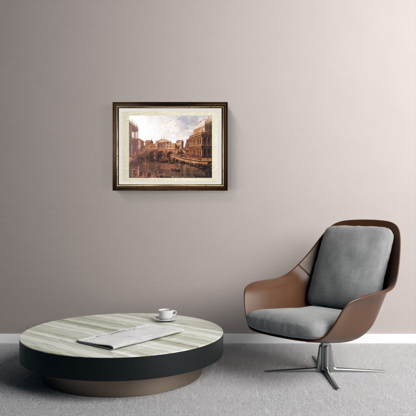 Capriccio  -  Giovanni Antonio Canal known as Canaletto