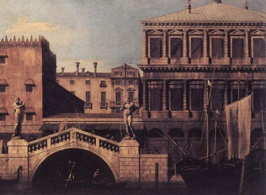 Capriccio - Giovanni Antonio Canal known as Canaletto