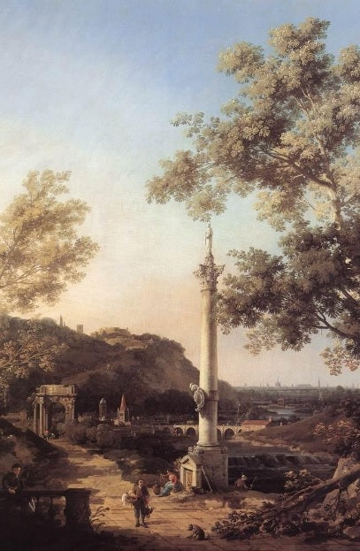 Capriccio - Giovanni Antonio Canal known as Canaletto