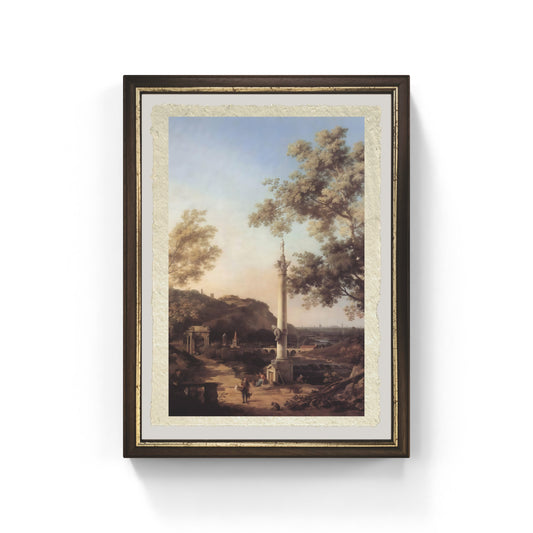 Capriccio di Giovanni Antonio Canal detto Canaletto su carta Amalfi
