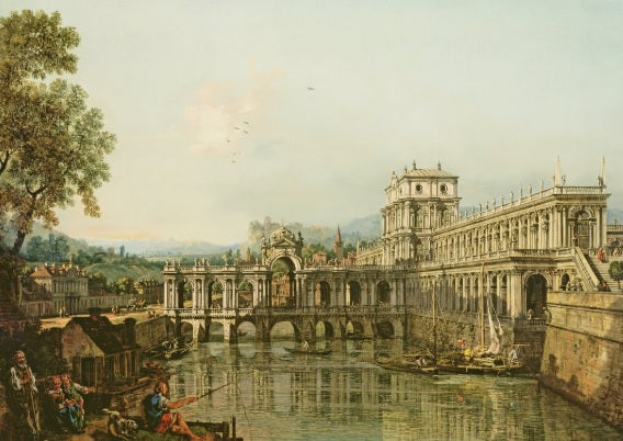 Capriccio architettonico, 1765 - Bernardo Bellotto