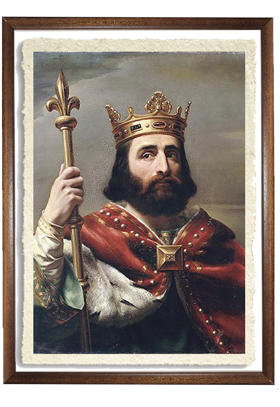 Charles Martel - Palace butler of the Merovingian kingdoms of Austrasia