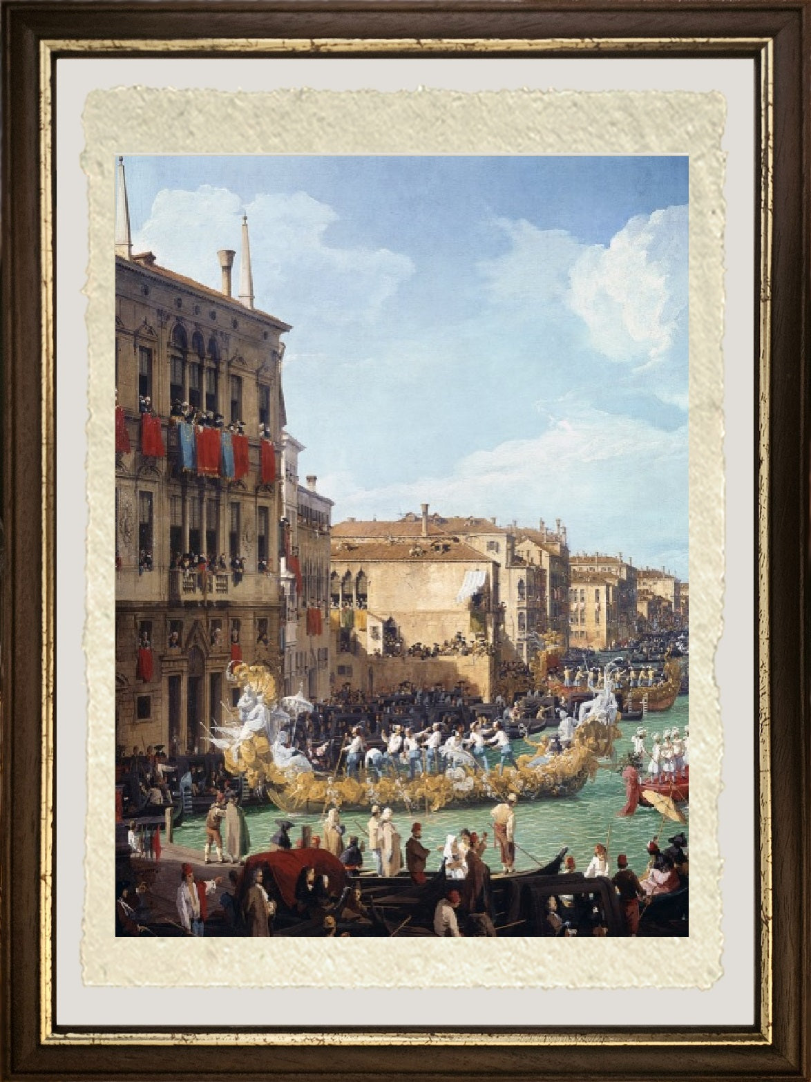 Carnival - Giovanni Antonio Canal known as Canaletto