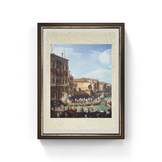 Carnevale di Giovanni Antonio Canal detto Canaletto su carta Amalfi
