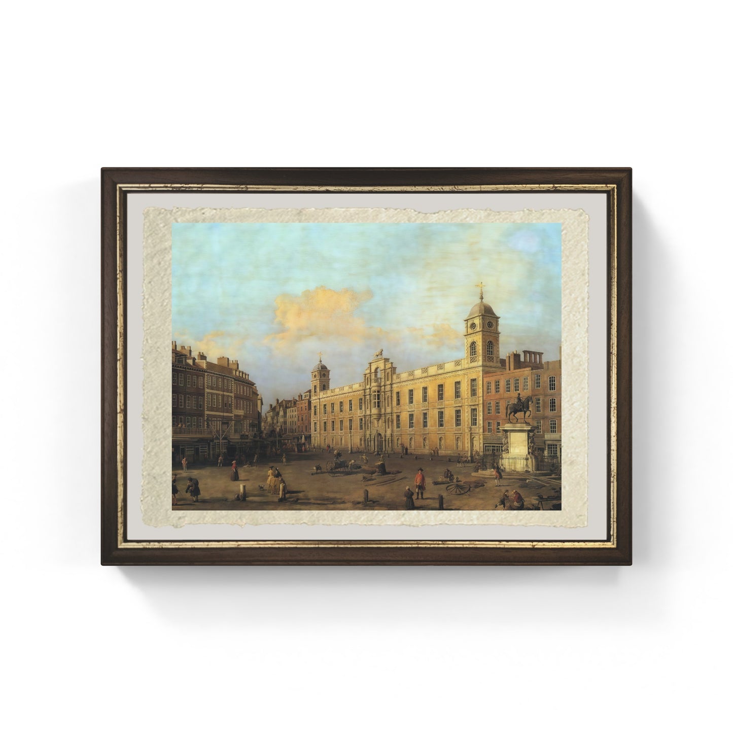 Casa Northumberland di Giovanni Antonio Canal detto Canaletto su carta Amalfi