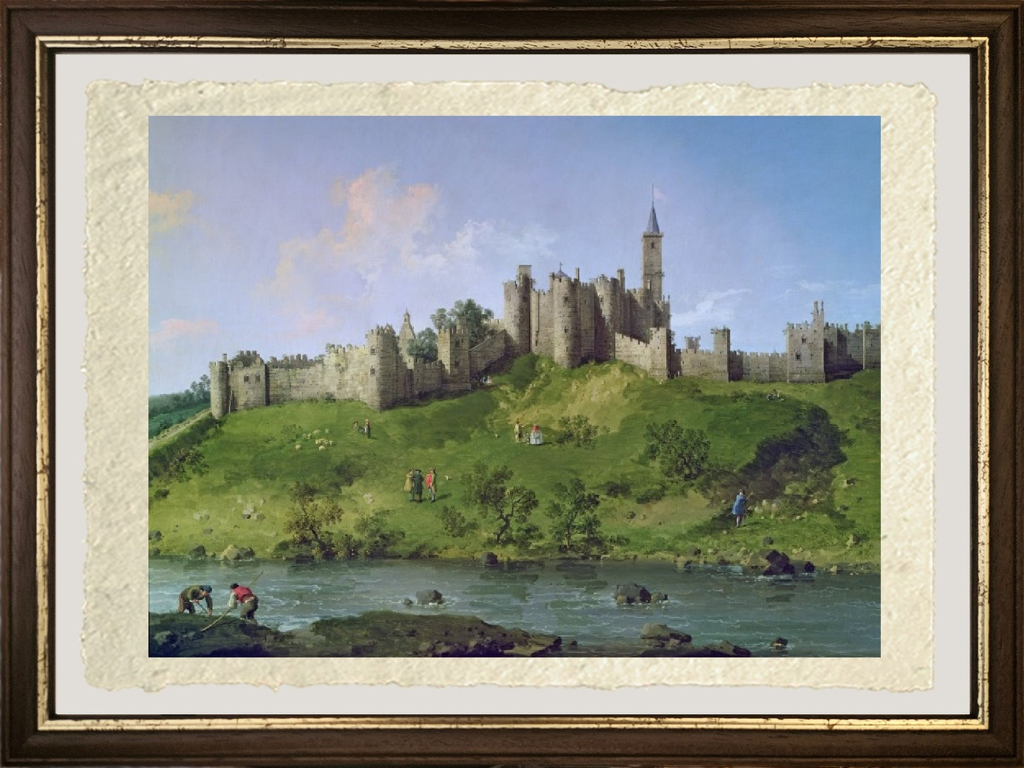 View of Rome with St. Peter's and Castel Sant' Angelo in the Distance, 1685 - Gaspare Vanvitelli - Gaspar van Wittel