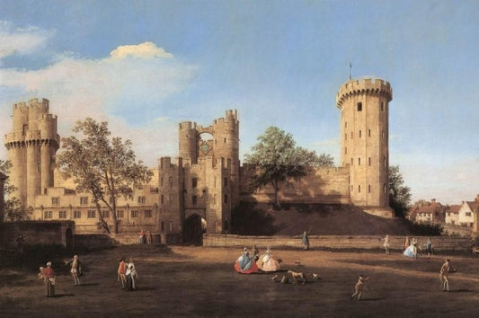 Warwick Castle - Giovanni Antonio Canal known as Canaletto