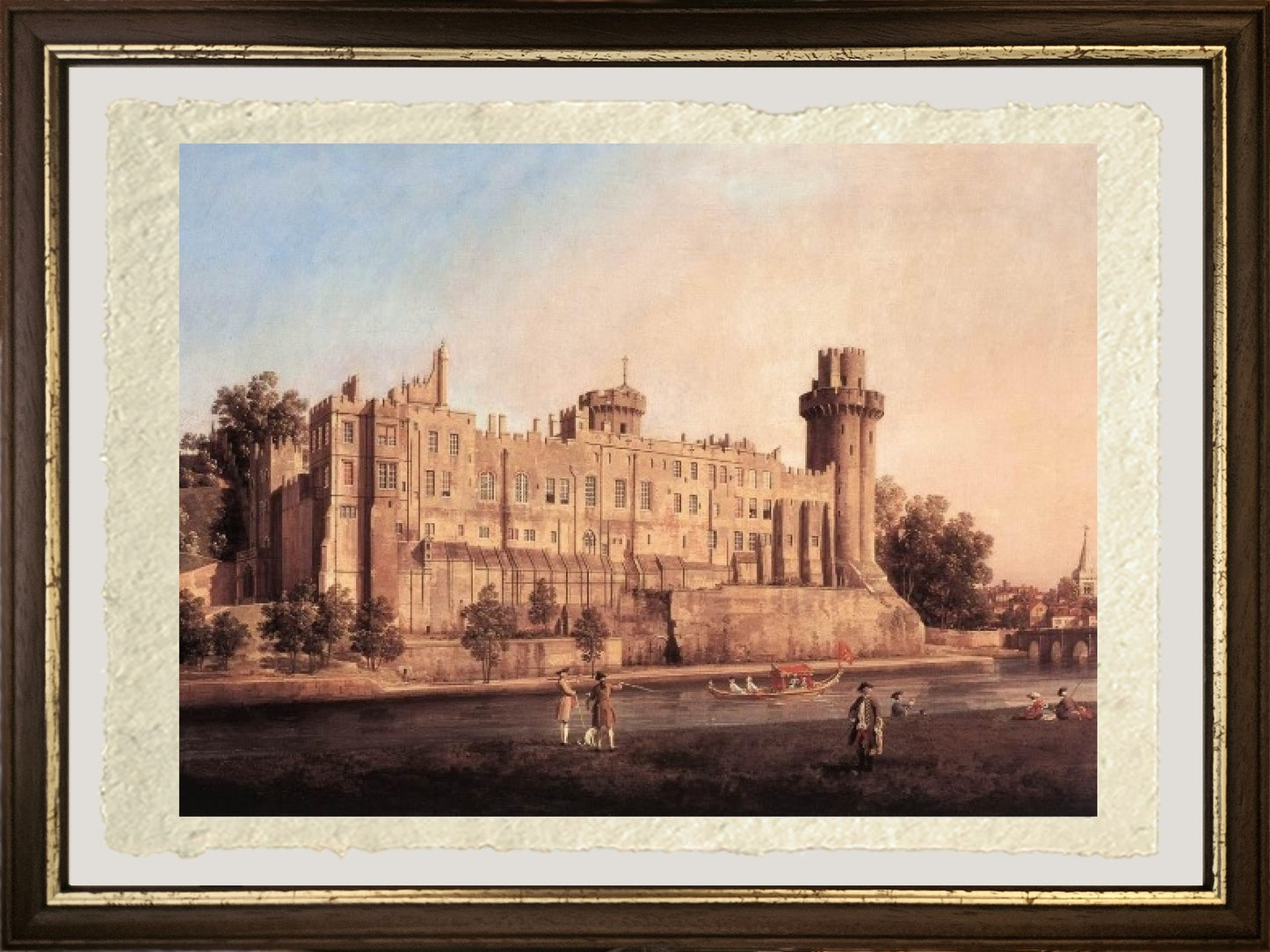 Castello di Warwick - Giovanni Antonio Canal detto Canaletto