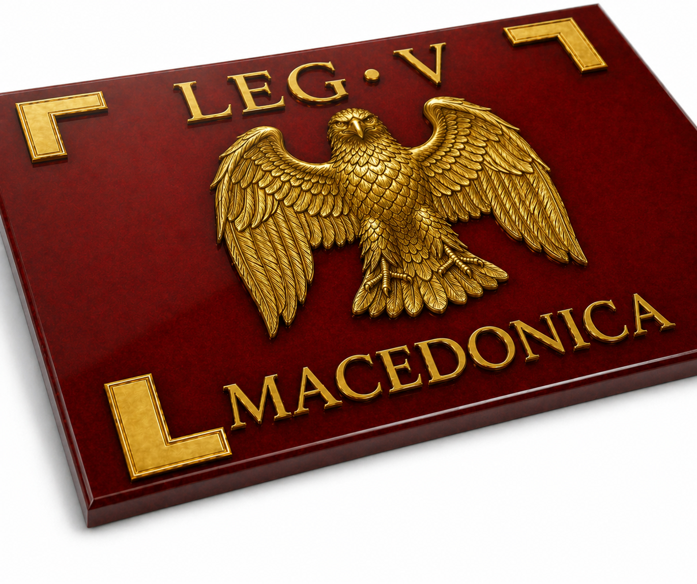 Legio V Macedonica Roman Standard
