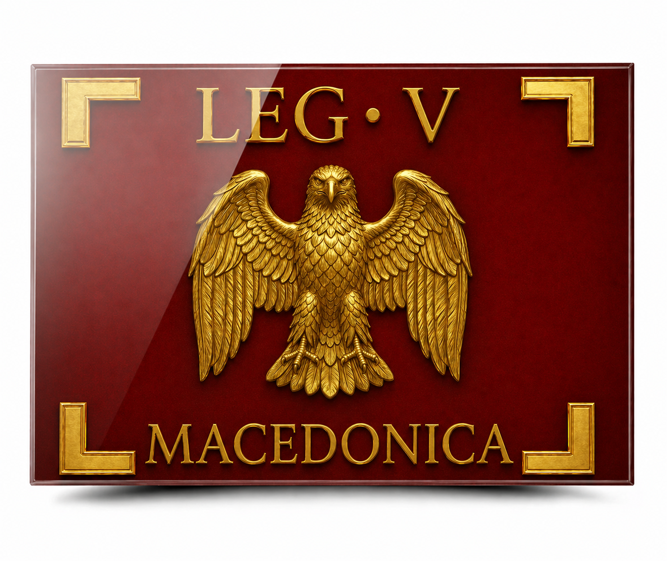 Legio V Macedonica Roman Standard