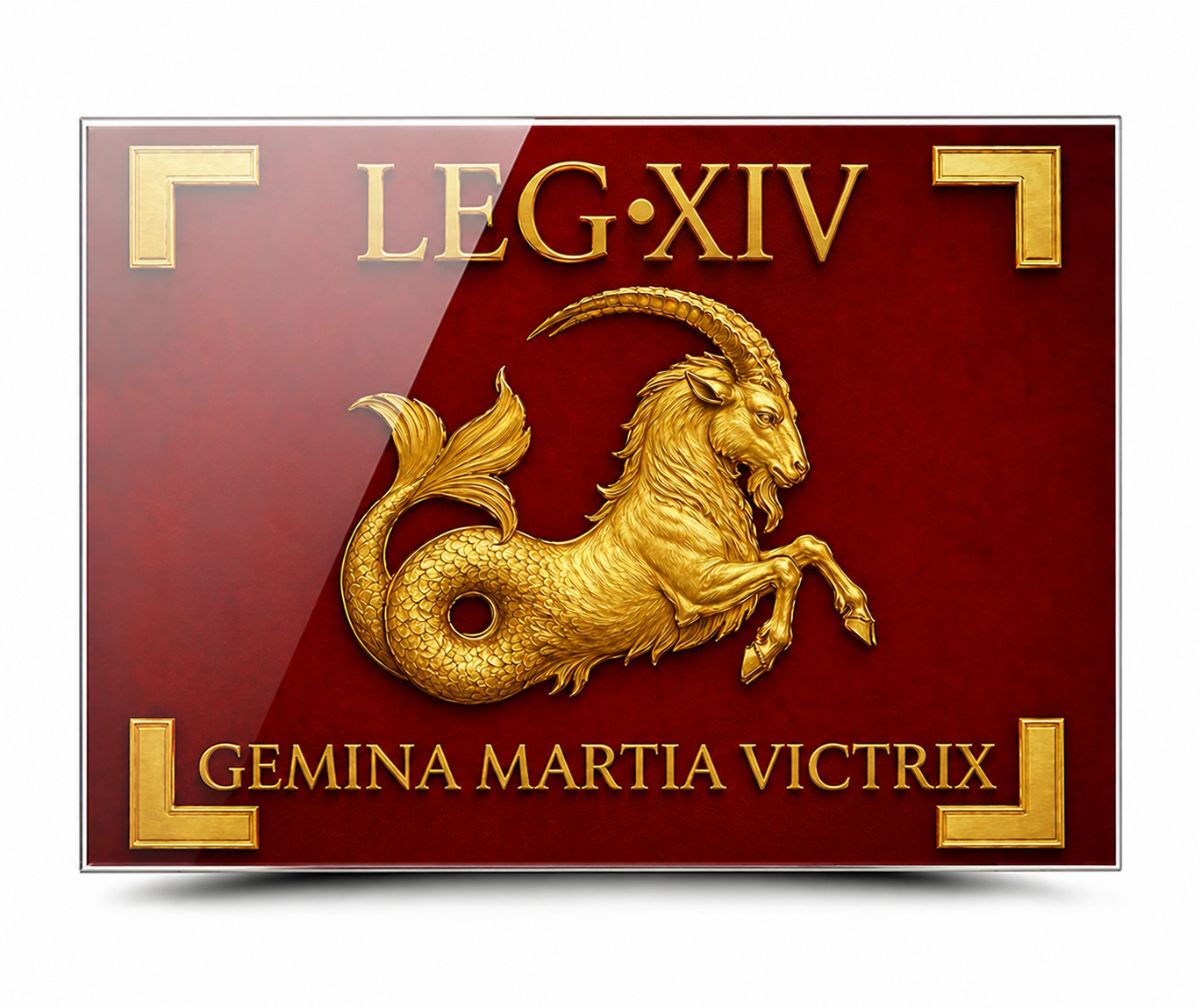 Legio XIV Gemina Martia Victrix Roman Vexillum