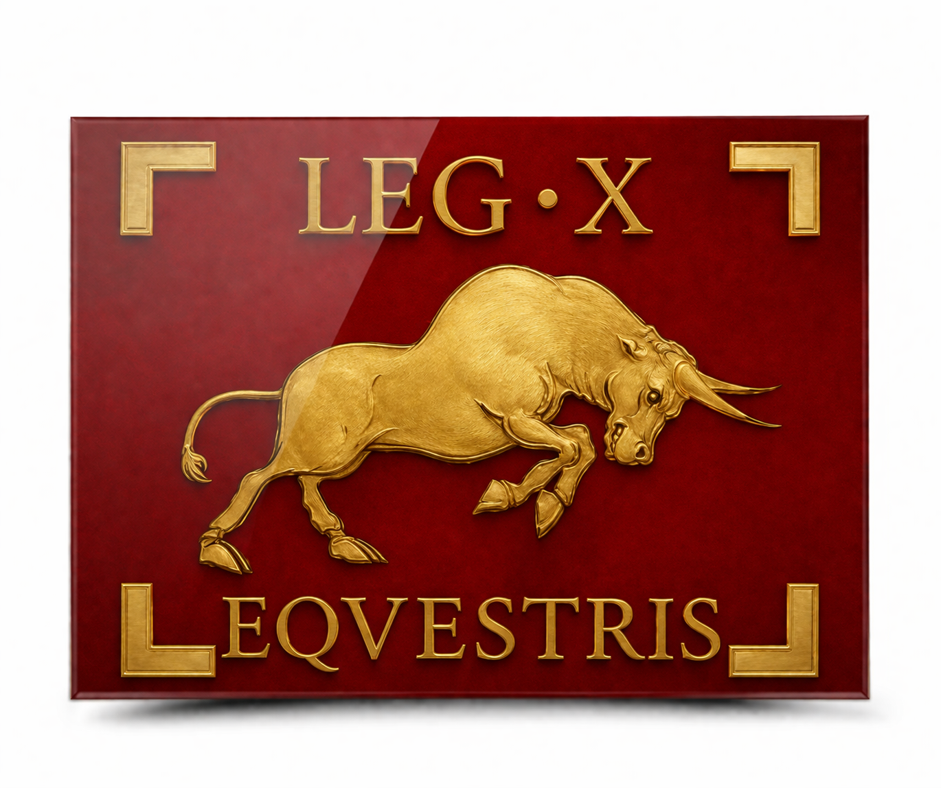 Tenth Legion Equestrian Roman Standard