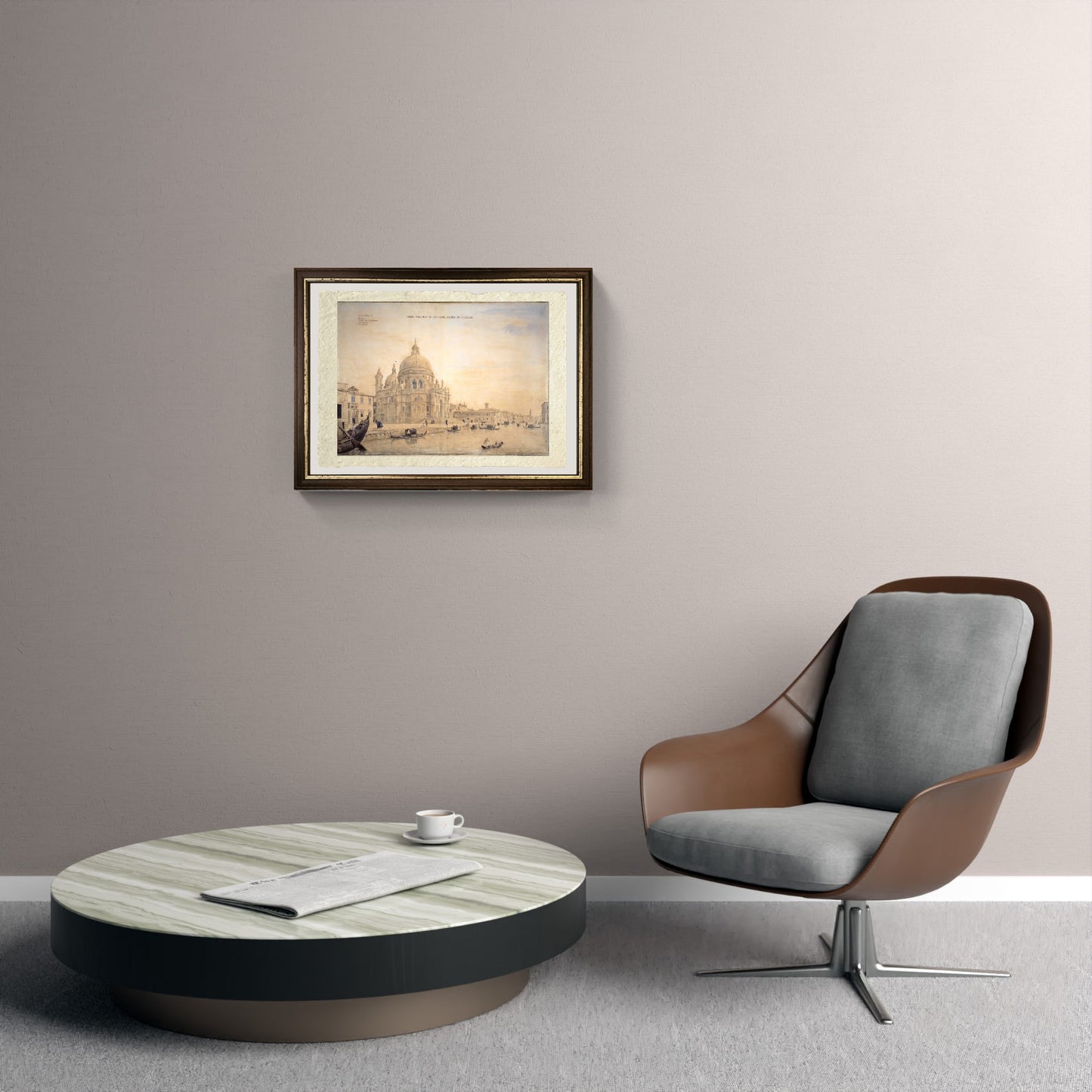 Church of the Santa Maria della Salute, Grand Canal, Venice - Gaspare Vanvitelli - Gaspar van Wittel