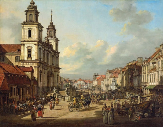 Church of the Holy Cross in Warsaw - Bernardo Bellotto