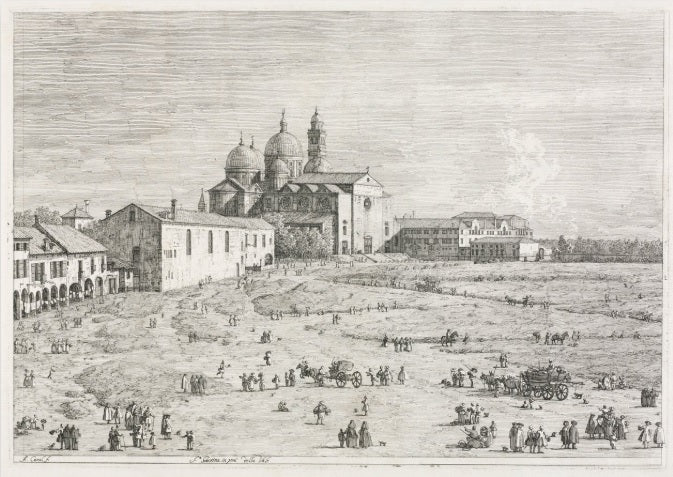 Chiesa di Santa Giustina in Prà della Valle - Giovanni Antonio Canal detto Canaletto